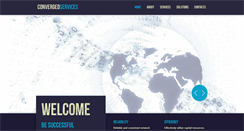 Desktop Screenshot of convergedservices.net