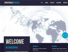 Tablet Screenshot of convergedservices.net